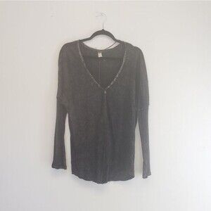 Free People We The Free Long Sleeve Twilightcore Top Size Small